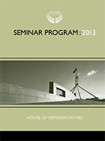 2013 Seminar Program